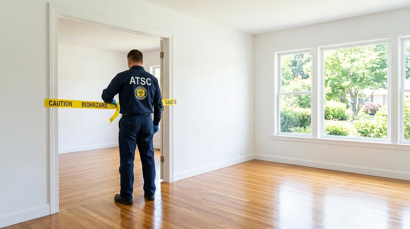 Certified biohazard cleanup crew performing Trauma Scene Cleanup in 'Aiea Heights